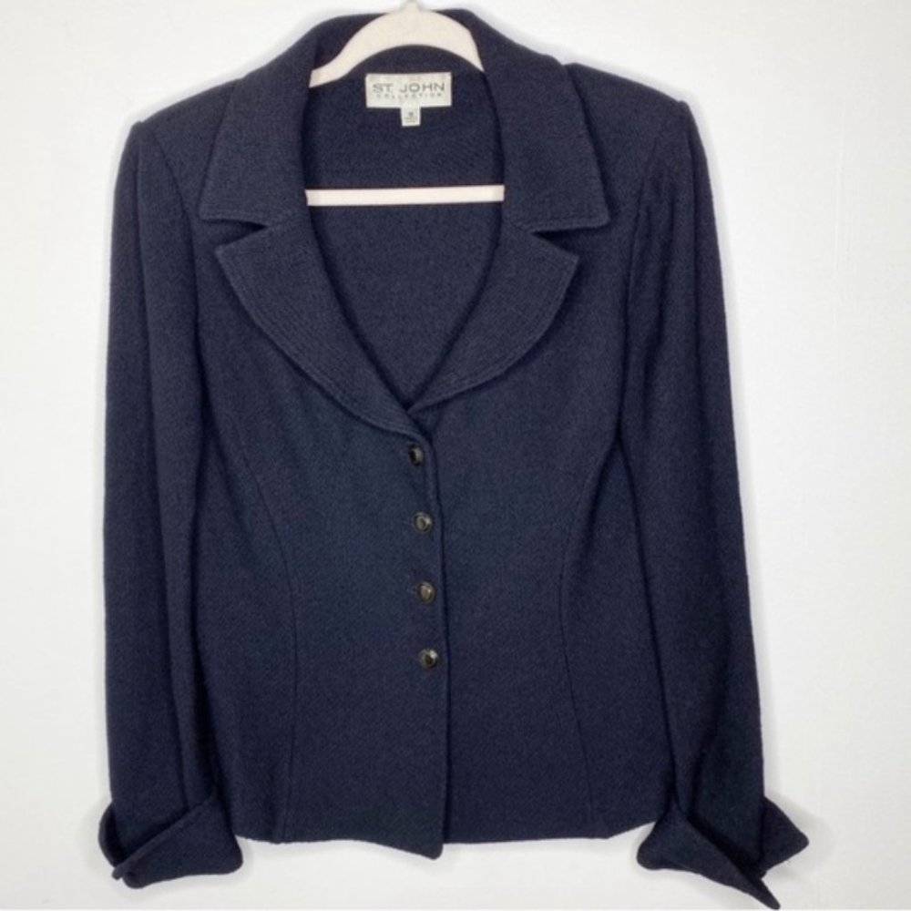 St. John Collection Black Jacket 10